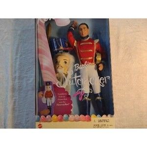 Barbie in The Nutcracker Ken as Prince Eric 2001 Mattel NIB C2